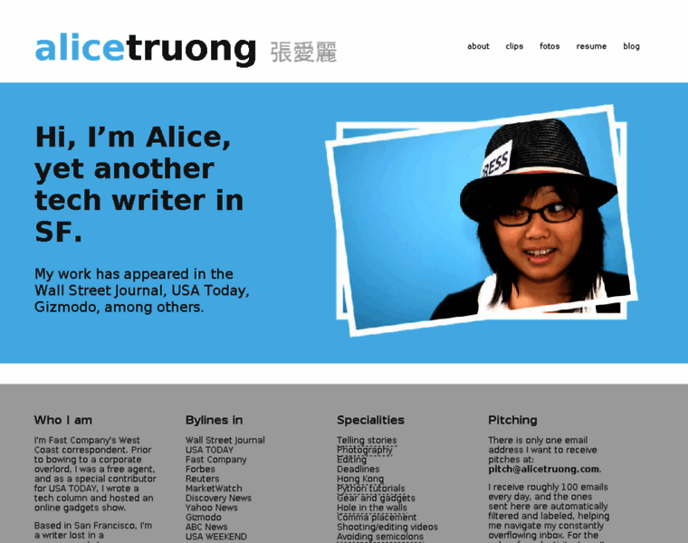 Alicetruong.com thumbnail