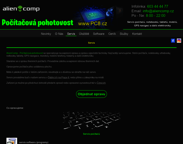 Aliencomp.cz thumbnail