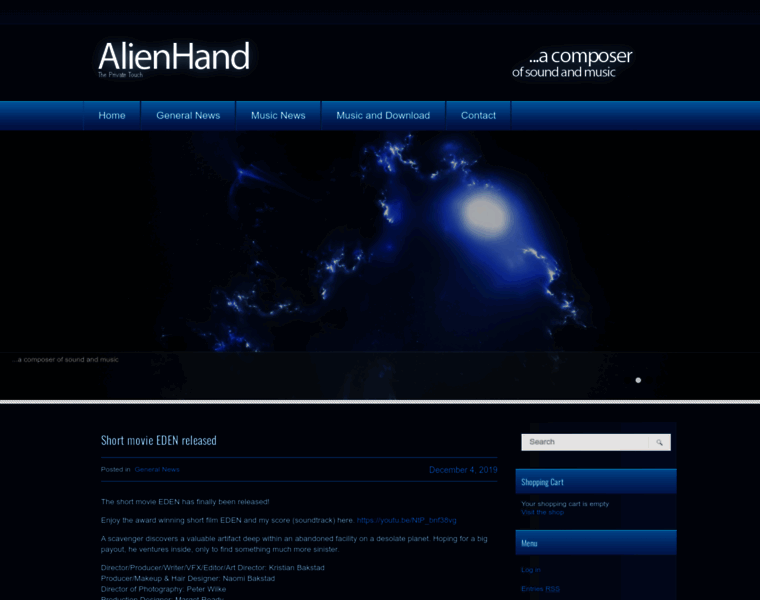 Alienhand.dk thumbnail