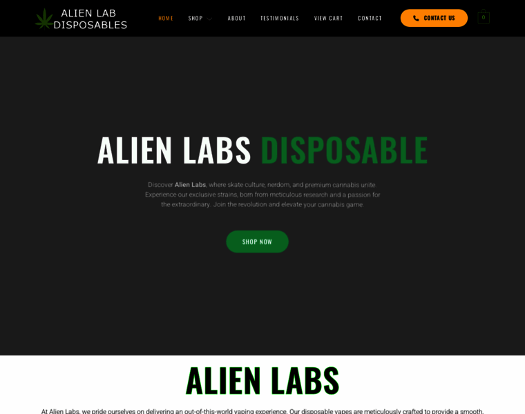 Alienlabsdisposables.com thumbnail