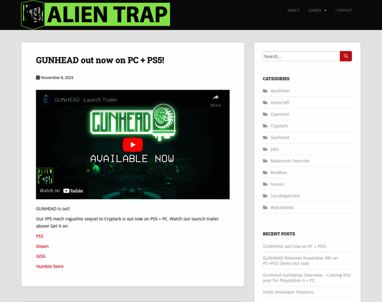 Alientrap.org thumbnail