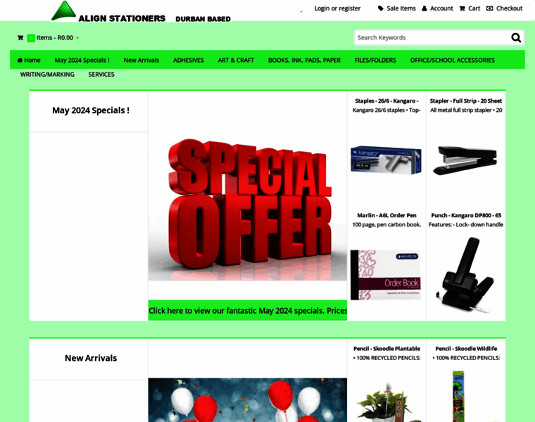 Alignstationers.co.za thumbnail Alignstationers.co.za thumbnail