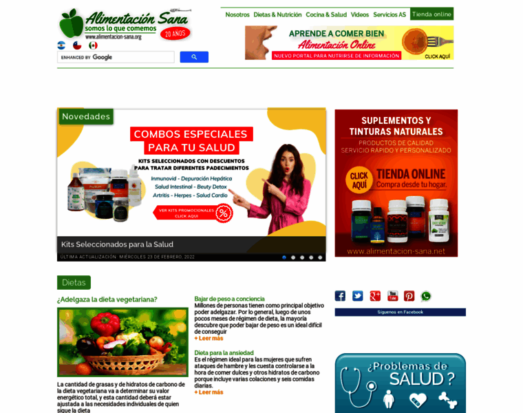 Alimentacion-sana.org thumbnail