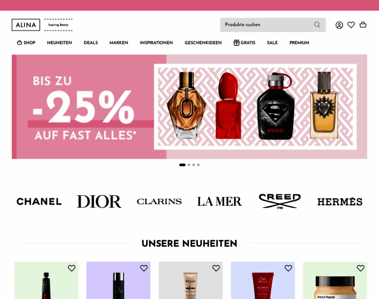 Alina-cosmetics.com thumbnail