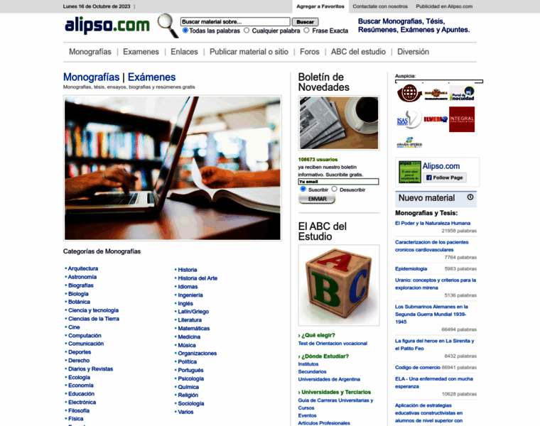 Alipso.com thumbnail
