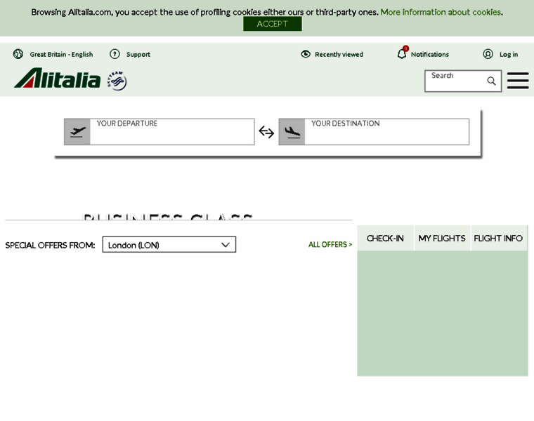 Alitalia.co.uk thumbnail