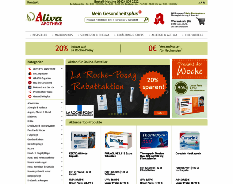 Aliva-apotheke.de thumbnail