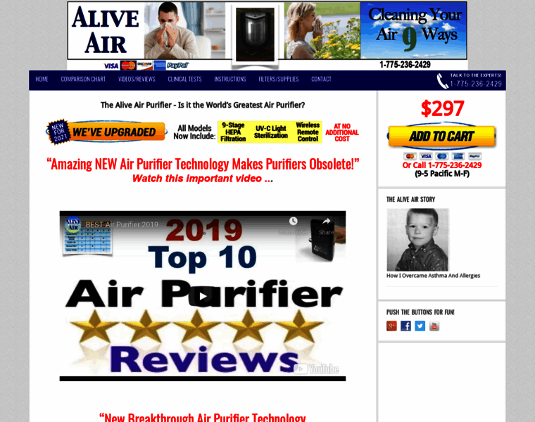 Aliveairpurifier.com thumbnail