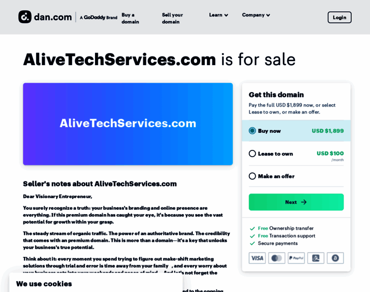 Alivetechservices.com thumbnail