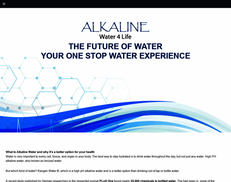Alkalinewater4life.com thumbnail