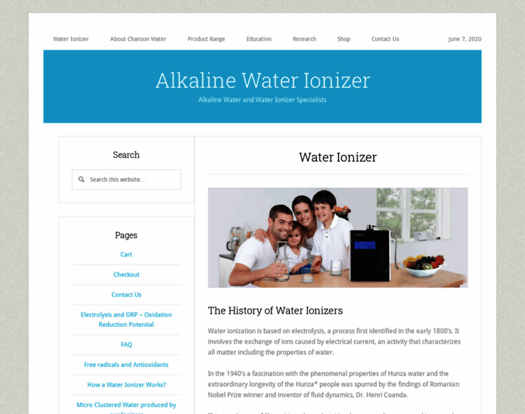 Alkalinewaterionizer.co.za thumbnail