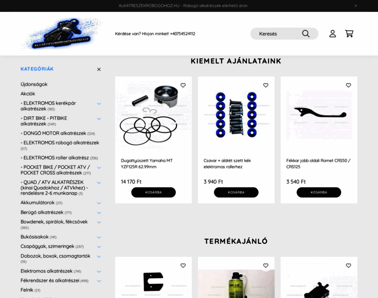Alkatreszekrobogohoz.hu thumbnail