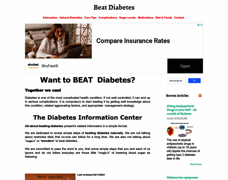 All-about-beating-diabetes.com thumbnail