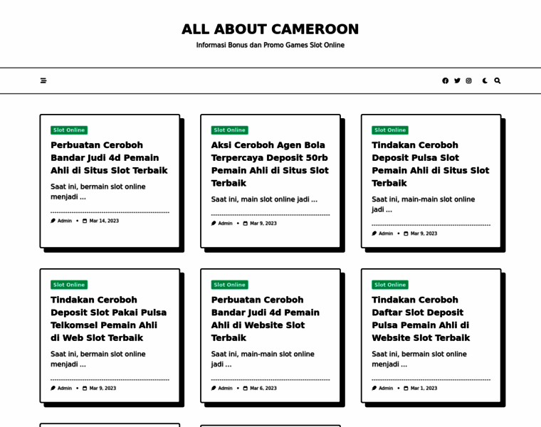 All-about-cameroon.com thumbnail