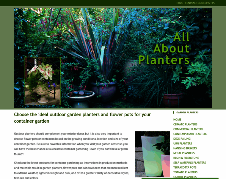 All-about-planters.com thumbnail