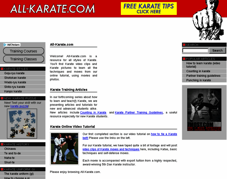 All-karate.com thumbnail