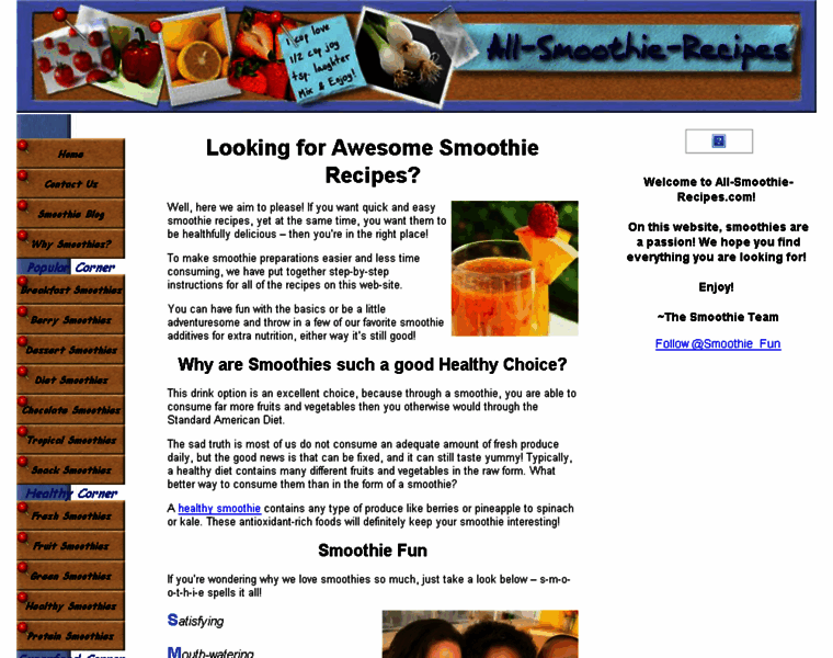 All-smoothie-recipes.com thumbnail