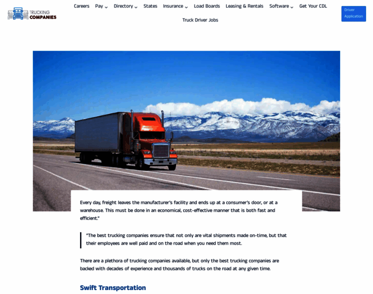 All-trucking-jobs.com thumbnail