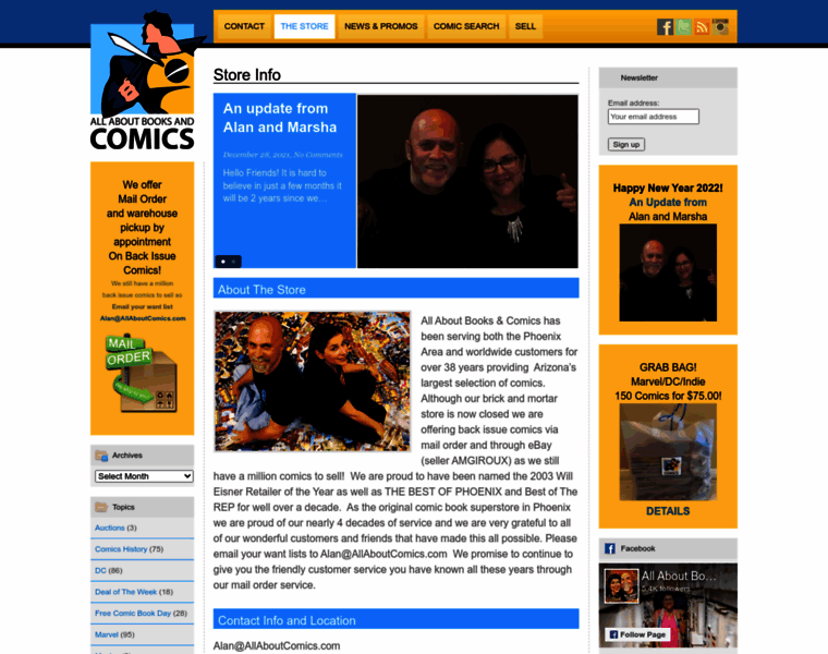 Allaboutbooksandcomics.com thumbnail