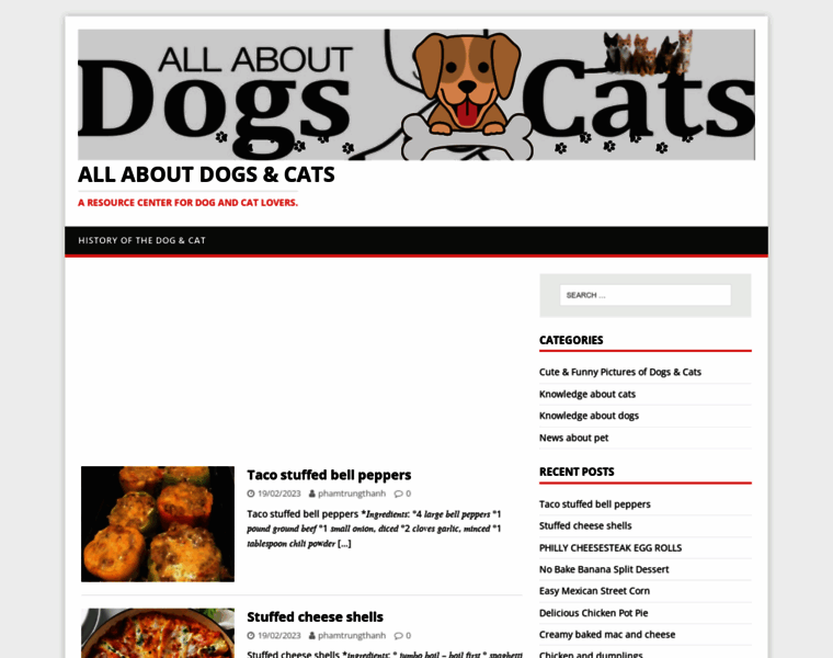 Allaboutdogs-cats.com thumbnail