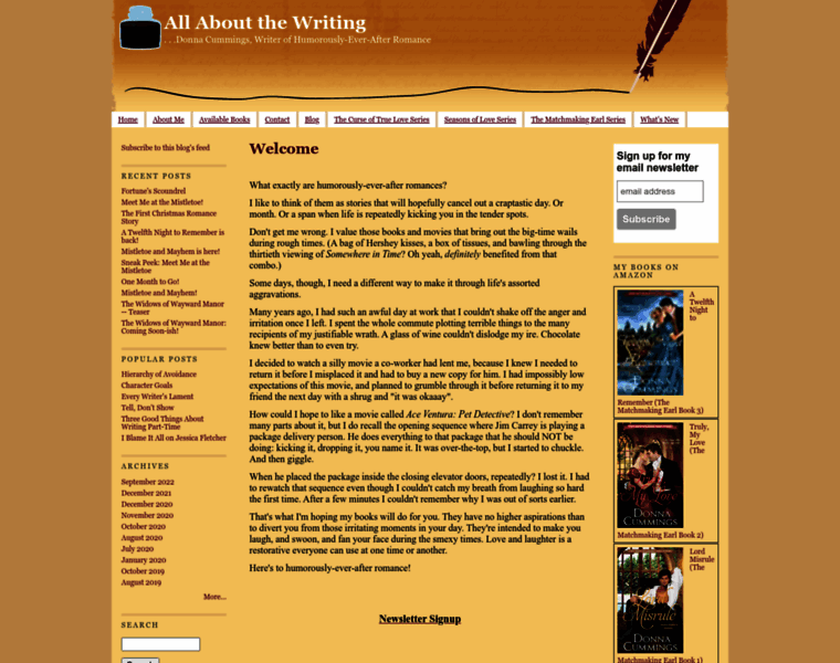 Allaboutthewriting.com thumbnail