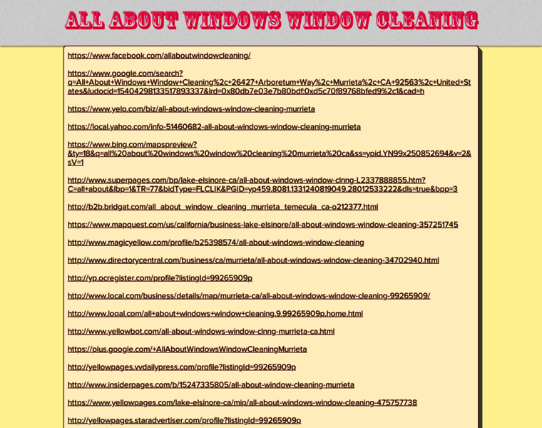 Allaboutwindowcleaning.com thumbnail