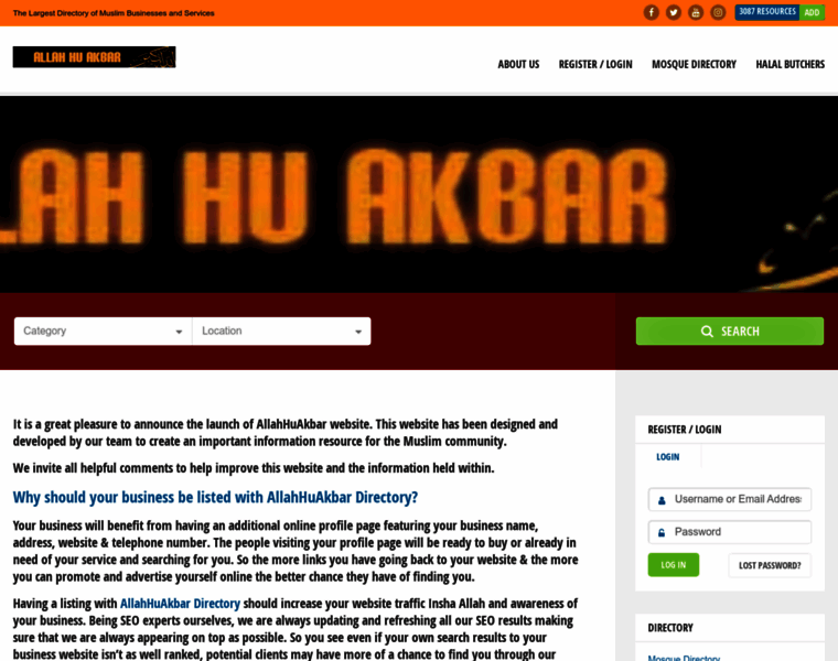 Allahhuakbar.co.uk thumbnail