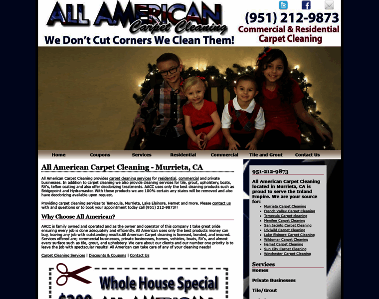 Allamericancarpetcleaner.com thumbnail