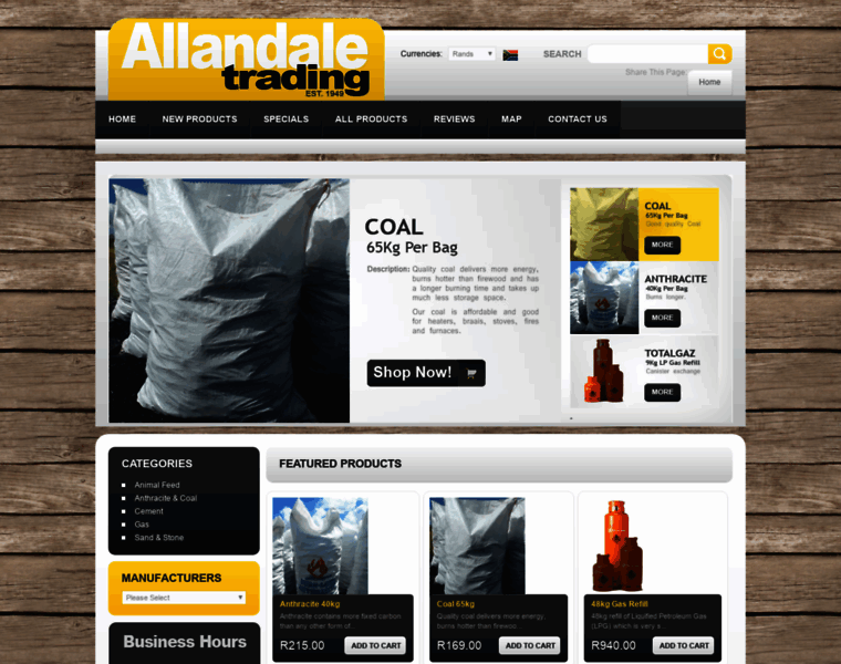 Allandaletrading.co.za thumbnail