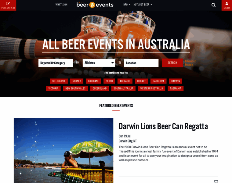 Allbeer.events thumbnail