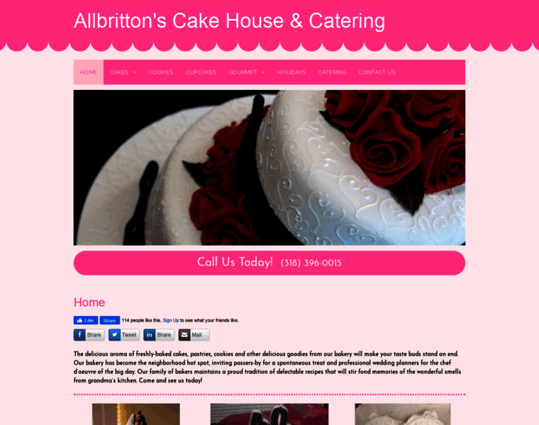 Allbrittonscakehouse.com thumbnail