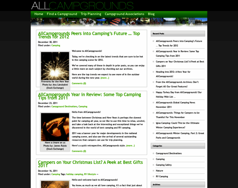 Allcampgrounds.com thumbnail