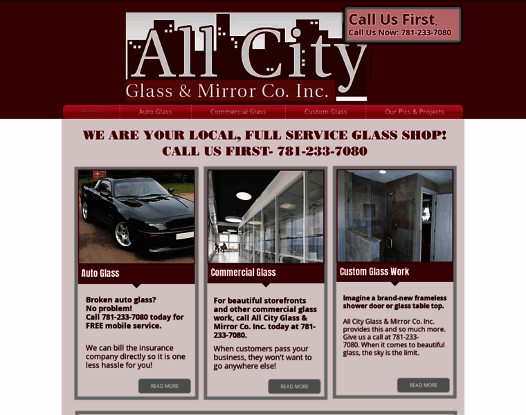 Allcity-glass.com thumbnail