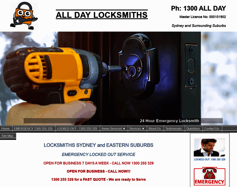 Alldaylocksmiths.com.au thumbnail