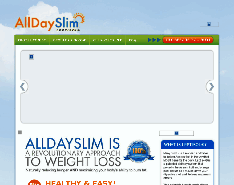 Alldayslim.com thumbnail