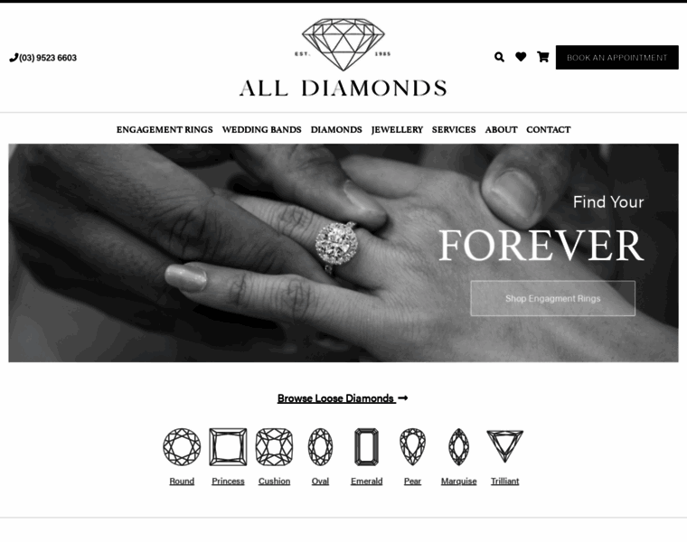 Alldiamonds.com.au thumbnail