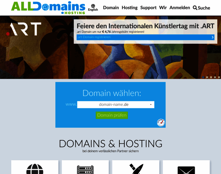 Alldomains.hosting thumbnail
