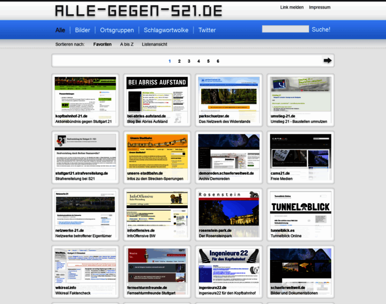 Alle-gegen-s21.de thumbnail