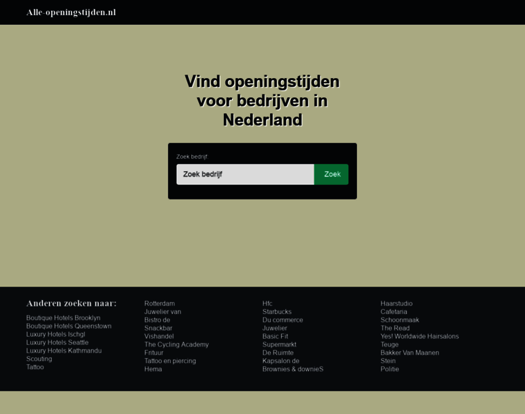 Alle-openingstijden.nl thumbnail