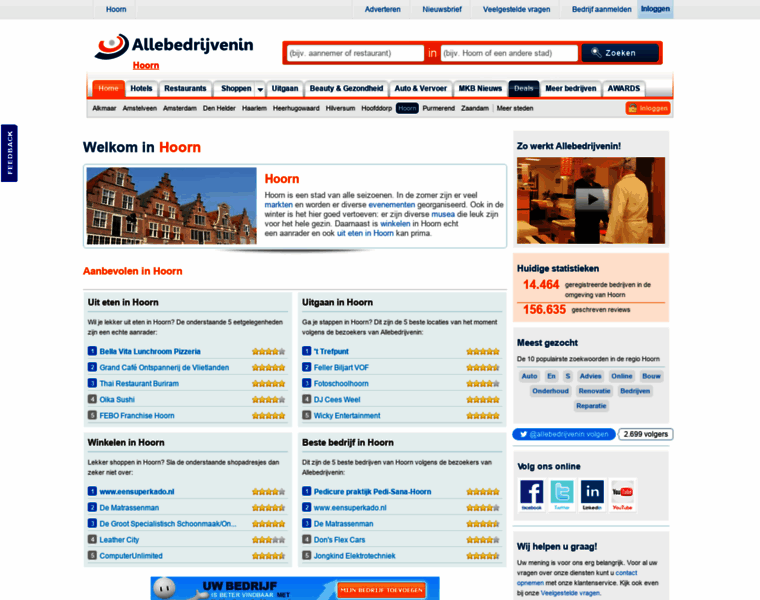 Allebedrijveninhoorn.nl thumbnail