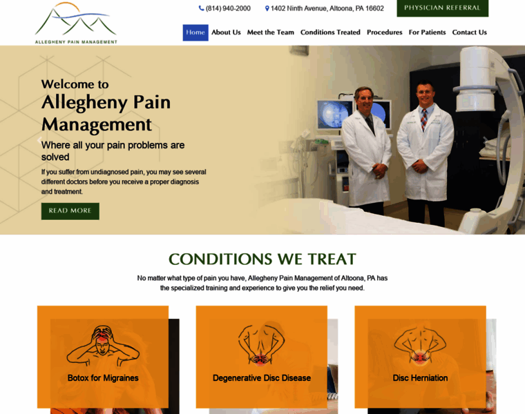 Alleghenypainmanagement.com thumbnail