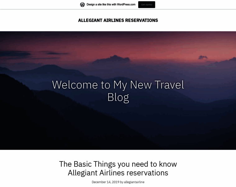 Allegiantonline.travel.blog thumbnail