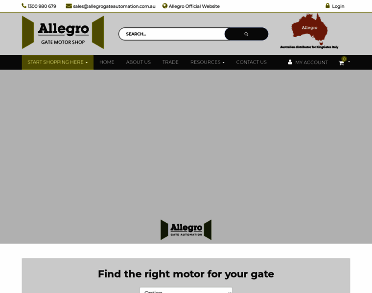Allegrogatemotorshop.com.au thumbnail