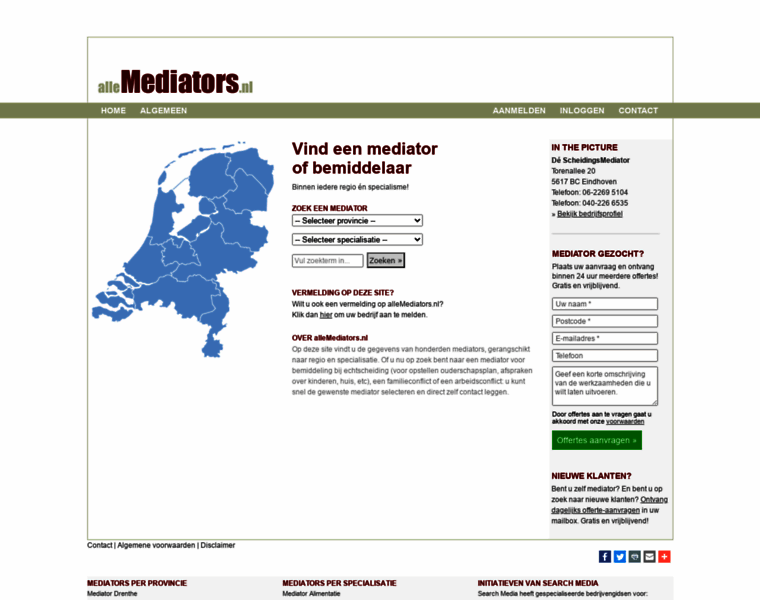 Allemediators.nl thumbnail