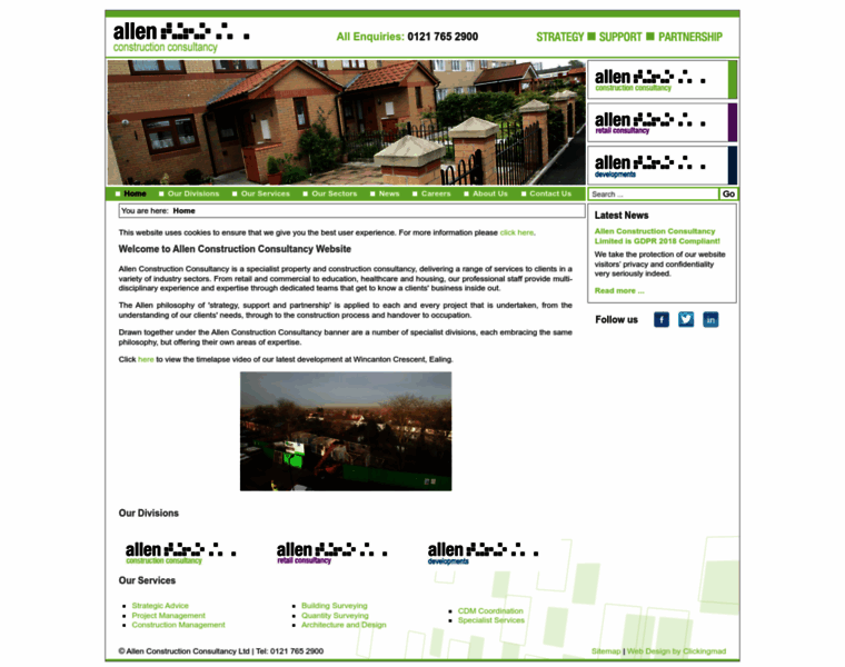Allen.uk.com thumbnail