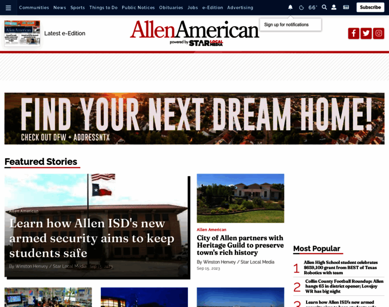 Allenamerican.com thumbnail