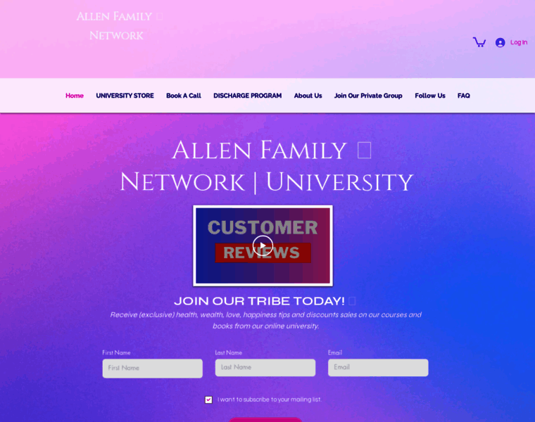 Allenfamilynetwork.com thumbnail