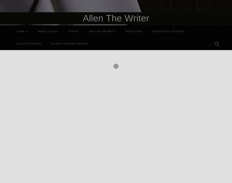 Allenthewriter.blog thumbnail