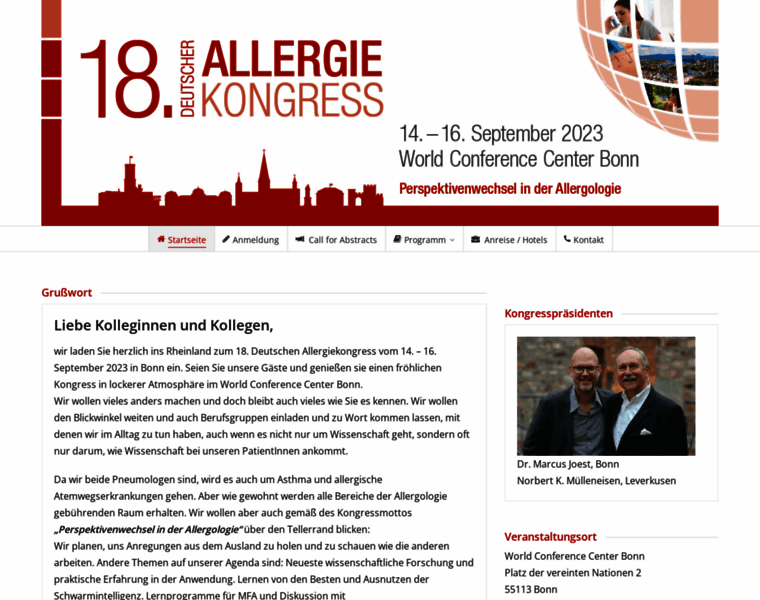 Allergie-kongress.de thumbnail