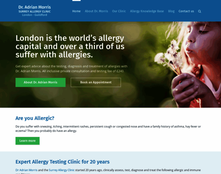 Allergy-clinic.co.uk thumbnail